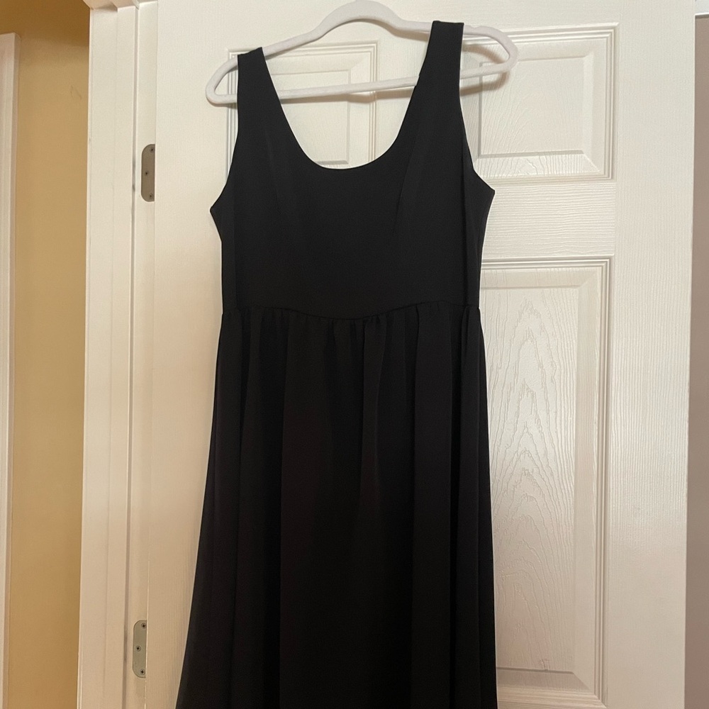 Black dress - A Line - excellent material